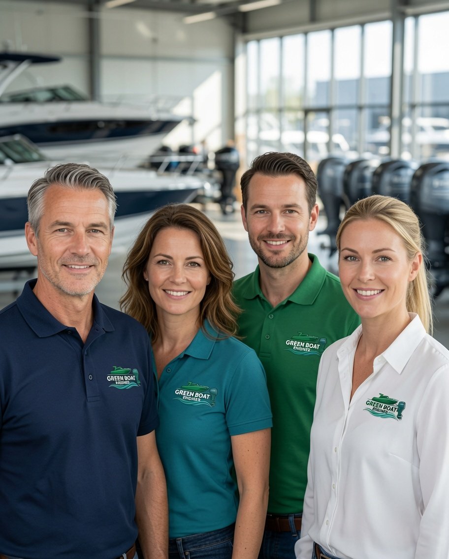Green boat engines team